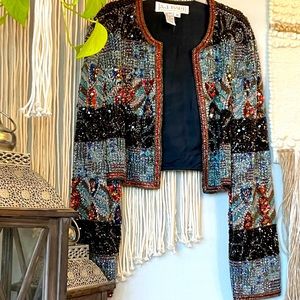 Vintage High Quality Beaded Jacket